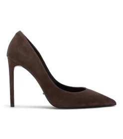Anja Espresso Suede