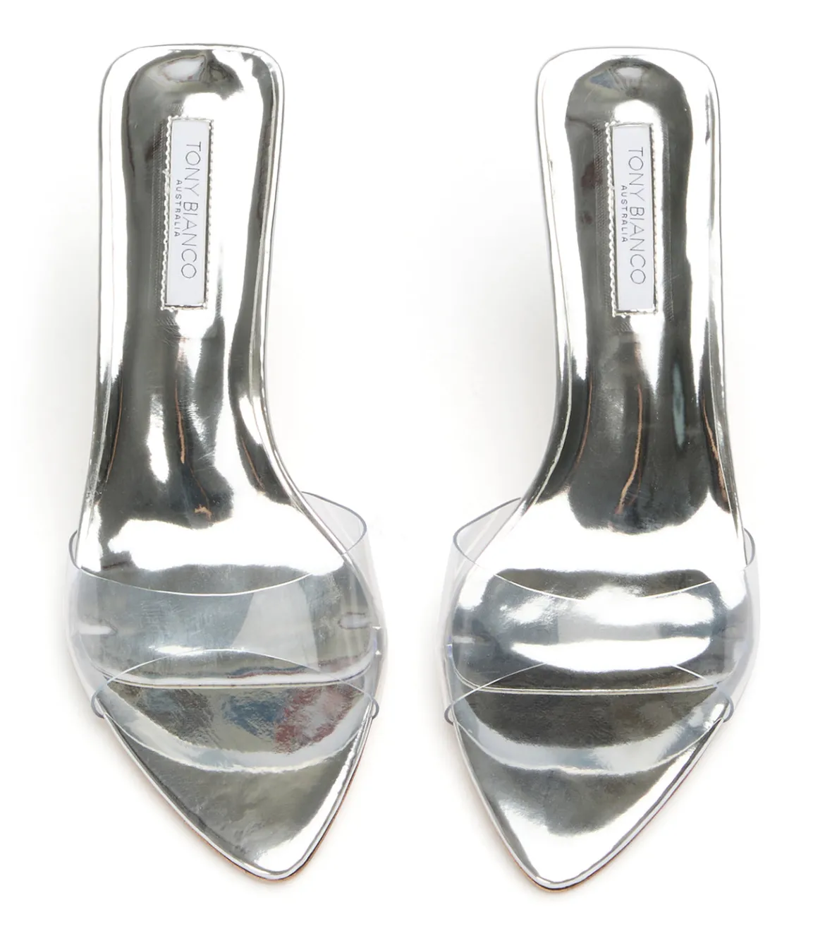 Hallie Clear Vinylite/Silver