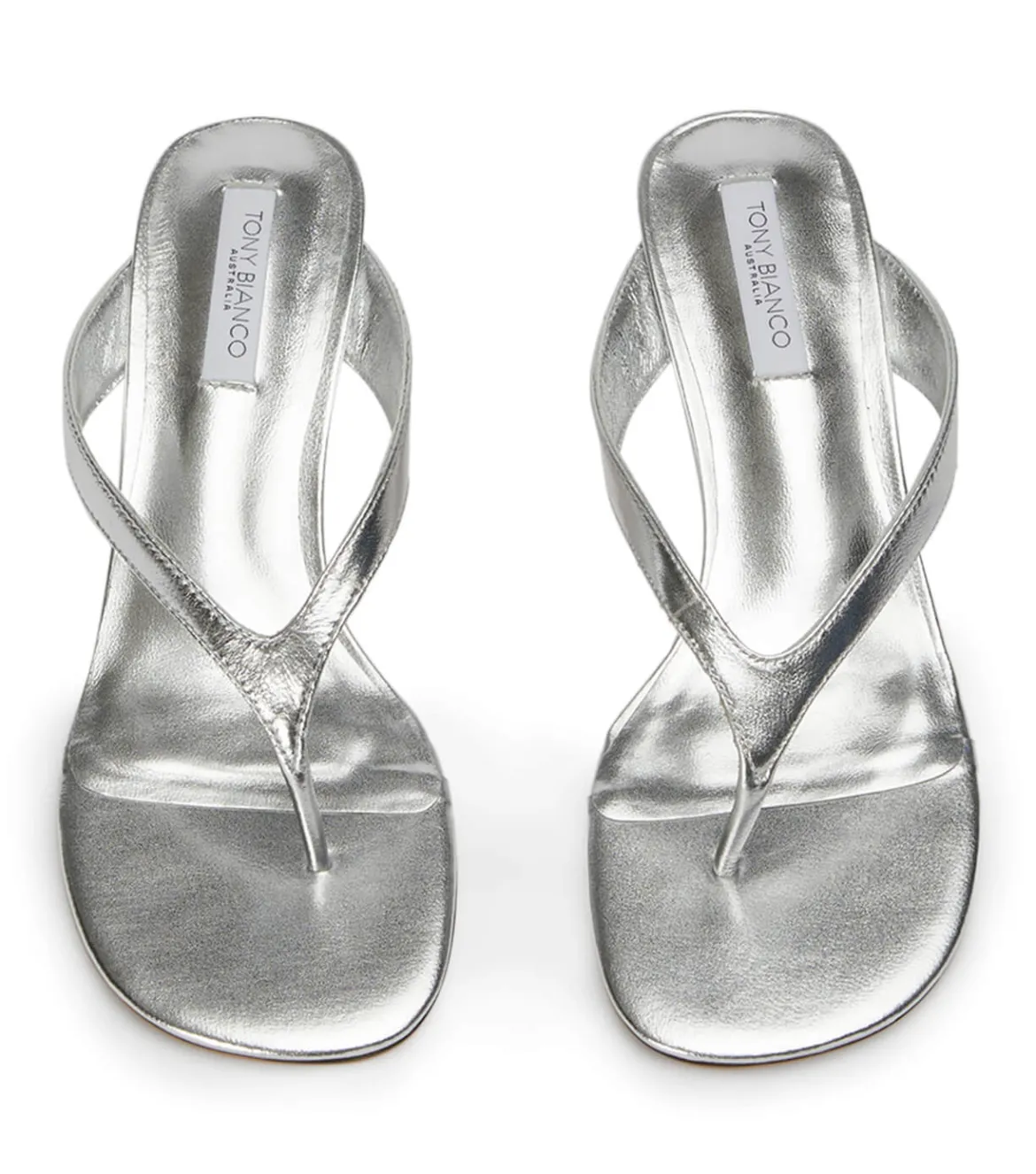 Krista Silver Nappa Metallic