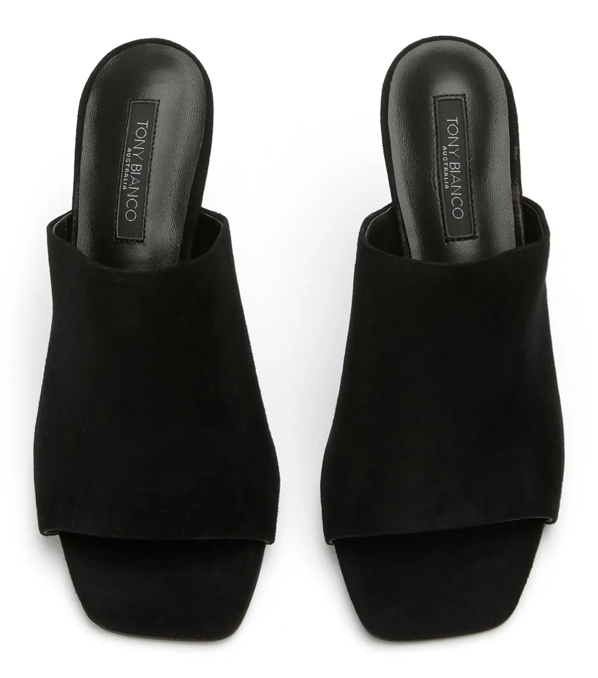 Mustang Black Suede