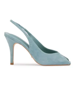 Peggy Denim Suede