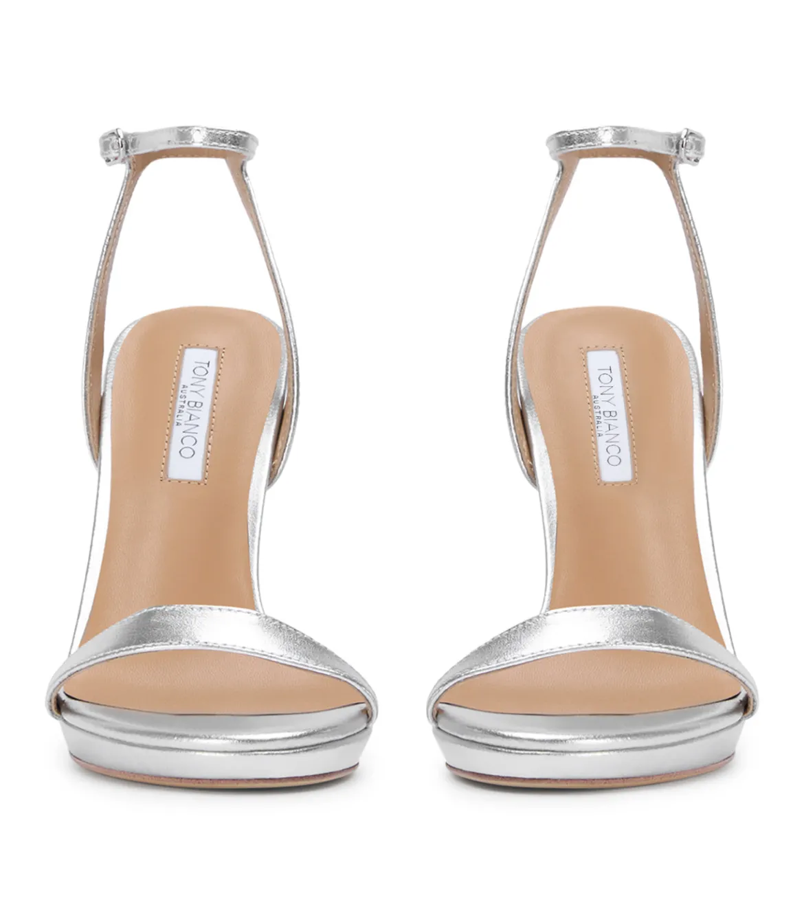 Skye Silver Nappa Metallic